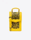 Mini Kuprinė Rankinė – Ryškiai Geltona