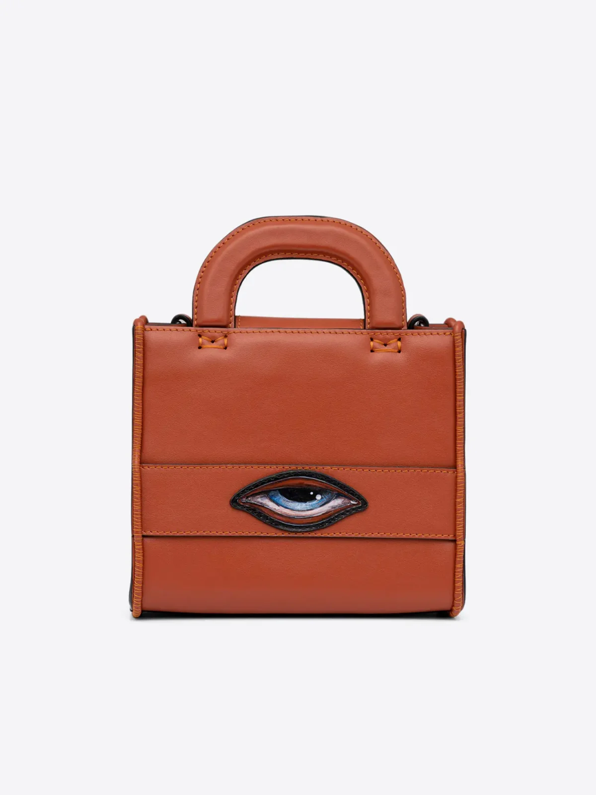 Maža Rankinė Per Petį, Rusvai Oranžinė